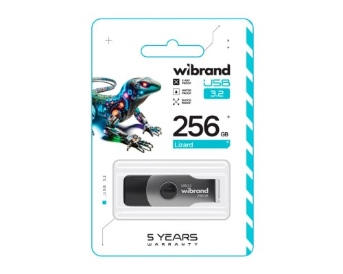 USB флеш-накопичувач 3.2 Wibrand 256gb Lizard Gen1