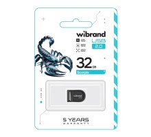 USB флеш-накопичувач Wibrand 32gb Scorpio