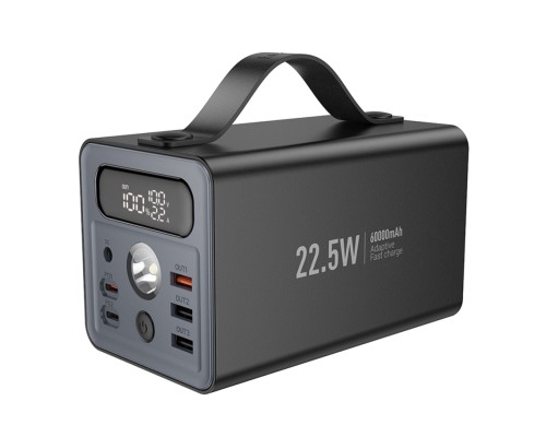 Універсальна Мобільна Батарея Power Bank Hoco J138 Distant 22.5W+PD20W+DC12V 60000 mAh