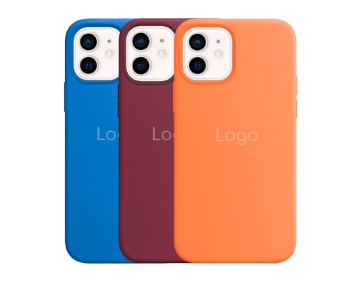 Чохол Silicone Case with MagSafe для iPhone 12/12 Pro