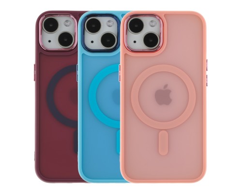Чохол TPU+PC Space Magnetic Color with Magsafe для iPhone 14