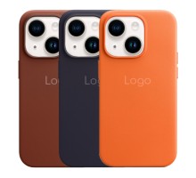 Чохол Leather Case with MagSafe для iPhone 15 Plus