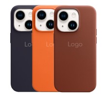 Чохол Leather Case with MagSafe для iPhone 14