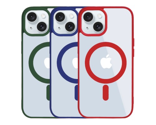 Чохол NEW TPU Color with Magsafe для iPhone 15