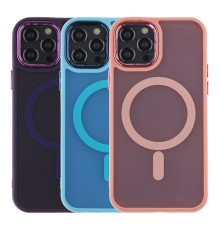 Чохол TPU+PC Space Magnetic Color with Magsafe для iPhone 12/12 Pro