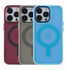 Чохол TPU+PC Space Magnetic Color with Magsafe для iPhone 13 Pro