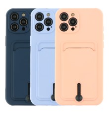 Чохол TPU Colorfull Pocket Card для iPhone 12 Pro Max