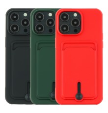 Чохол TPU Colorfull Pocket Card для iPhone 15 Pro Max