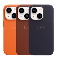 Чохол Leather Case with MagSafe для iPhone 13