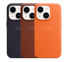 Чохол Leather Case with MagSafe для iPhone 15