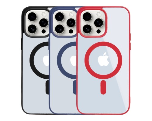 Чохол NEW TPU Color with Magsafe для iPhone 15 Pro Max