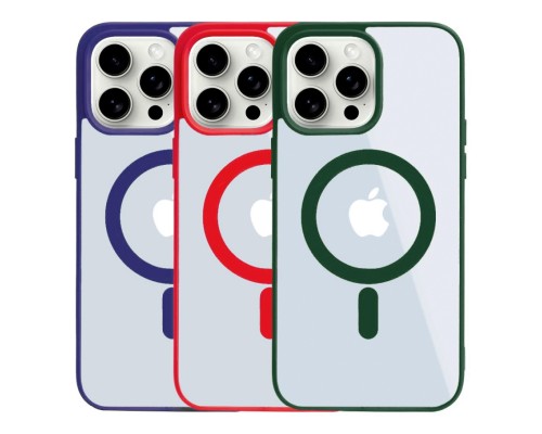 Чохол NEW TPU Color with Magsafe для iPhone 15 Pro
