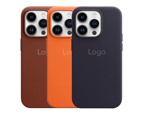 Чохол Leather Case with MagSafe для iPhone 15 Pro