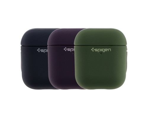 Футляр TPU Spigen Leather Armor для Airpods 1/2