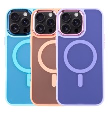Чохол TPU+PC Space Magnetic Color with Magsafe для iPhone 16 Pro Max