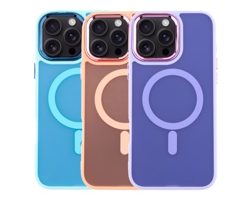 Чохол TPU+PC Space Magnetic Color with Magsafe для iPhone 16 Pro Max