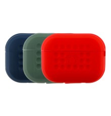 Футляр Silicone Fashion Case with Hook для Airpods Pro