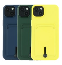 Чохол TPU Colorfull Pocket Card для iPhone 15 Plus