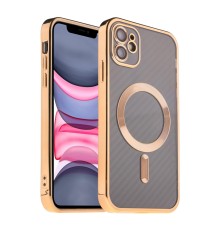 Чохол TPU Metallic Full Camera with Magsafe для iPhone 11