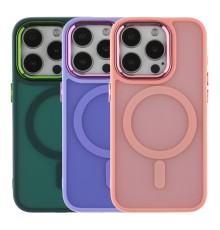 Чохол TPU+PC Space Magnetic Color with Magsafe для iPhone 15 Pro