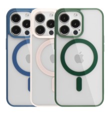 Чохол NEW TPU Color with Magsafe для iPhone 12 Pro Max