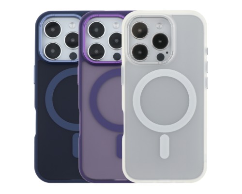 Чохол TPU+PC Goldencis Matte with MagSafe для iPhone 16 Pro Max