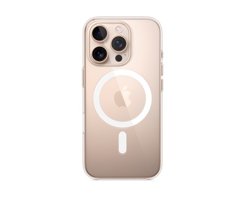 Чохол TPU Clear Case with Magsafe для iPhone 16 Pro