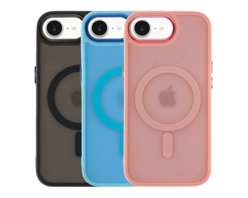 Чохол TPU+PC Space Magnetic Color with Magsafe для iPhone 17e/16e