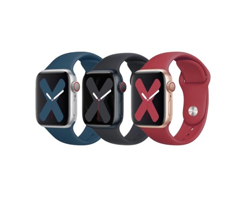 Ремінець для Apple Watch Band Silicone One-Piece Size-S 42/44/45/49 mm