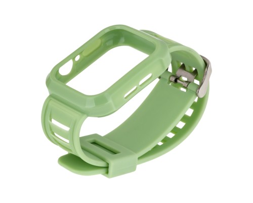 Ремінець для Apple Watch Band Silicone Shine + Protect Case 44mm