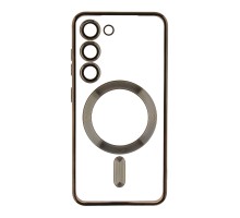 Чохол TPU Metallic Full Camera with Magsafe для Samsung Galaxy S23 5G (S911)