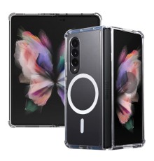 Чохол TPU Clear Case with MagSafe для Samsung Fold 6 (F956)