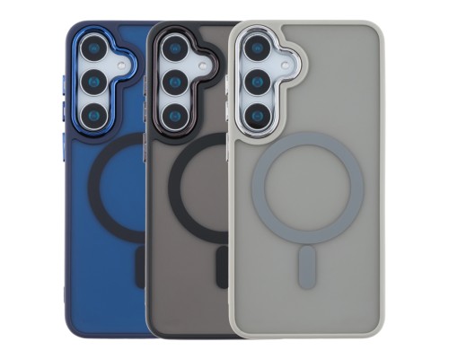 Чохол TPU+PC Space Magnetic Color with Magsafe для Samsung Galaxy S24+ 5G (S926)