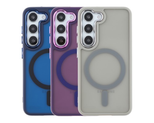 Чохол TPU+PC Space Magnetic Color with Magsafe для Samsung Galaxy S23+ 5G (S916)