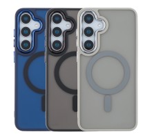 Чохол TPU+PC Space Magnetic Color with Magsafe для Samsung Galaxy S25 5G (S931)
