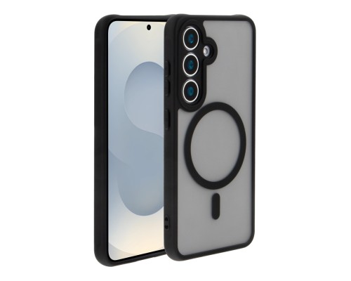 Чохол TPU+PC Anti Drop Full Camera with MagSafe для Samsung Galaxy S25 5G (S931)