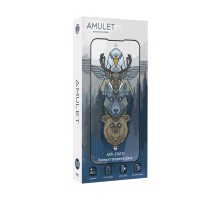 BOX 10 шт Захисне скло AMULET 2.5D HD Antistatic for iPhone 12 Pro Max