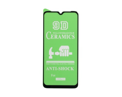Захисне скло Film Ceramic for Realme C2 без упаковки
