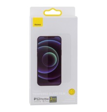 Захисне скло Baseus 0.3 mm для iPhone 12 Pro Max (2 шт) SGAPIPH67N-LS02