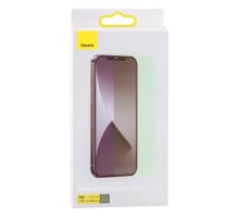 Захисне скло Baseus 0.3 mm Eye Protection (Green Light) для iPhone 12/12 Pro (2 шт) SGAPIPH61P-LP02
