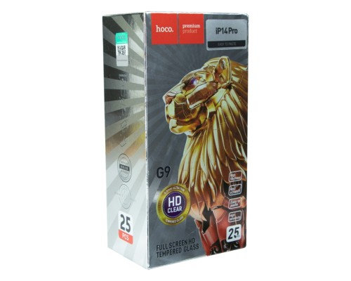 Захисне скло Hoco G9 HD for Apple iPhone 14 Pro 25 шт