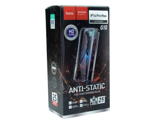 Захисне скло Hoco G10 HD Anti-static for Apple iPhone 14 Pro Max 25 шт