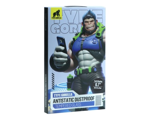 Захисне скло Type Gorilla 0.33 мм 2.5D HD Anti-Static PTJ1 для iPhone 12 Pro Max