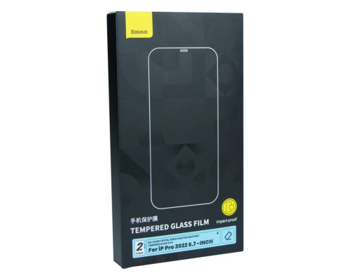 Захисне скло Baseus Crystal Антиударное 0.3 mm для iPhone 13 Pro Max/14 Plus (2 шт) SGJC030202