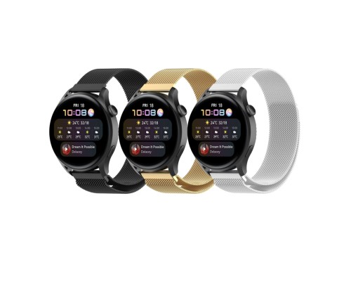 Ремінець Універс 22mm Milanese loop для Samsung/Amazfit/Huawei