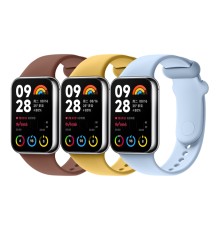 Ремінець для Xiaomi Mi Band 8 Pro/Mi Band 9 Pro/Redmi Watch 4 Silicone