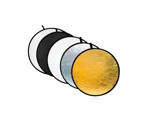 Відбивач Ручний Круглий Puluz PU5112 80 см 5 Кольорів