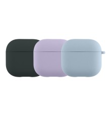 Футляр Silicone Case with microfibra для Samsung Buds FE/Buds 2/Buds 2 Pro/Buds Live