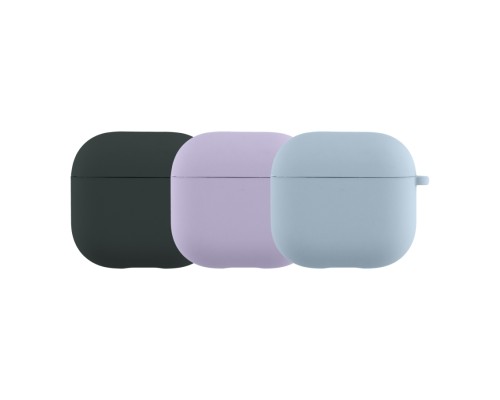 Футляр Silicone Case with microfibra для Samsung Buds FE/Buds 2/Buds 2 Pro/Buds Live