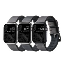 Ремінець для Apple Watch Leather+Silicone 38/40/41 mm